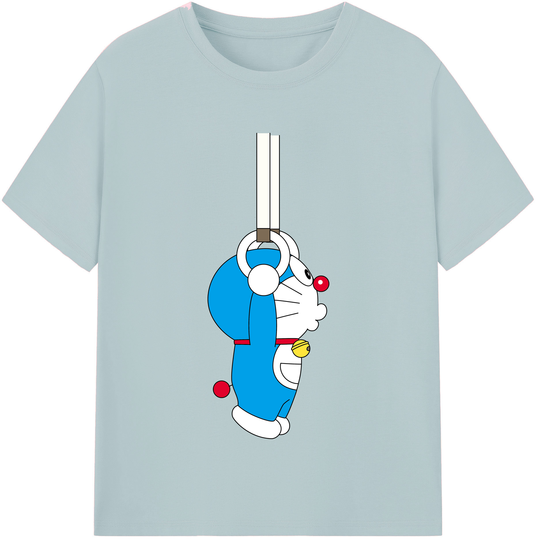 （画像用） ドラえもん Doraemon 綿100％半袖Tシャツ（フロントプリント）